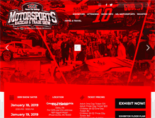 Tablet Screenshot of motorsportstradeshow.com